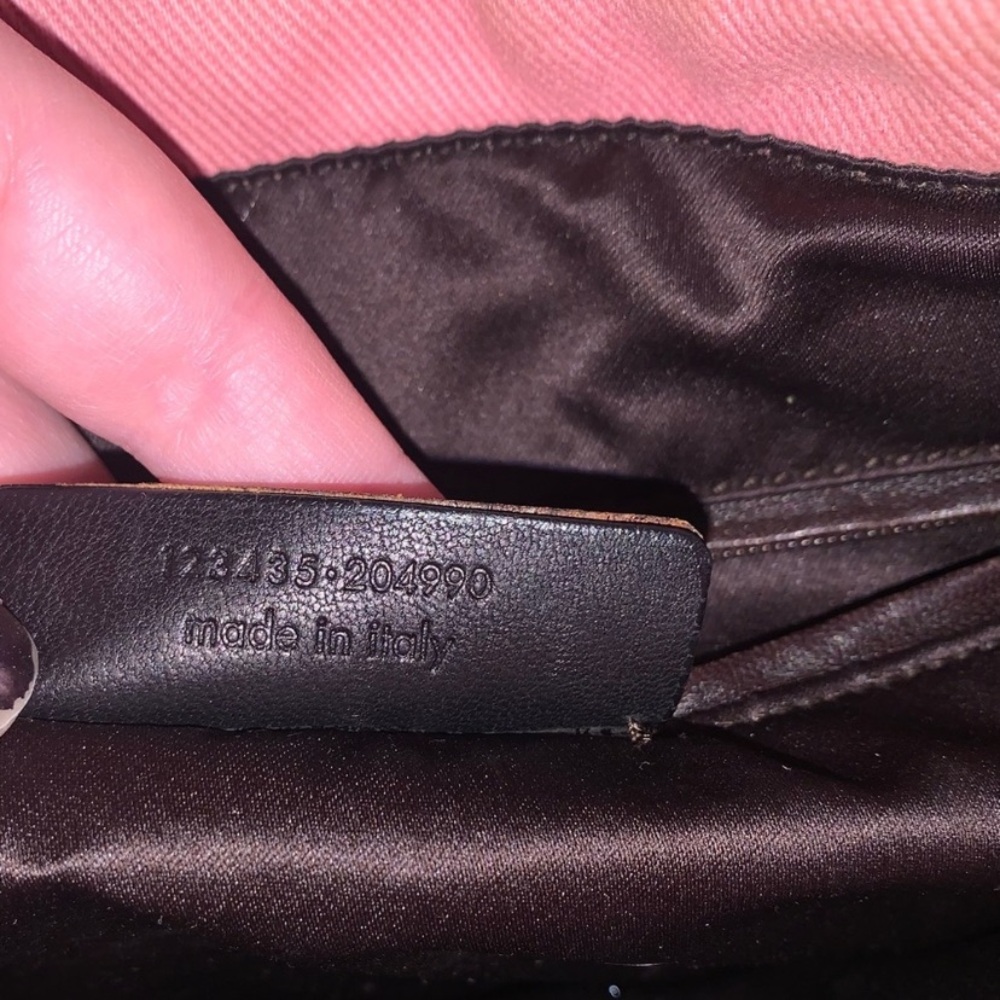 YSL Yves Saint Laurent Kahala Pink Canvas Tote - Picture 12 of 16